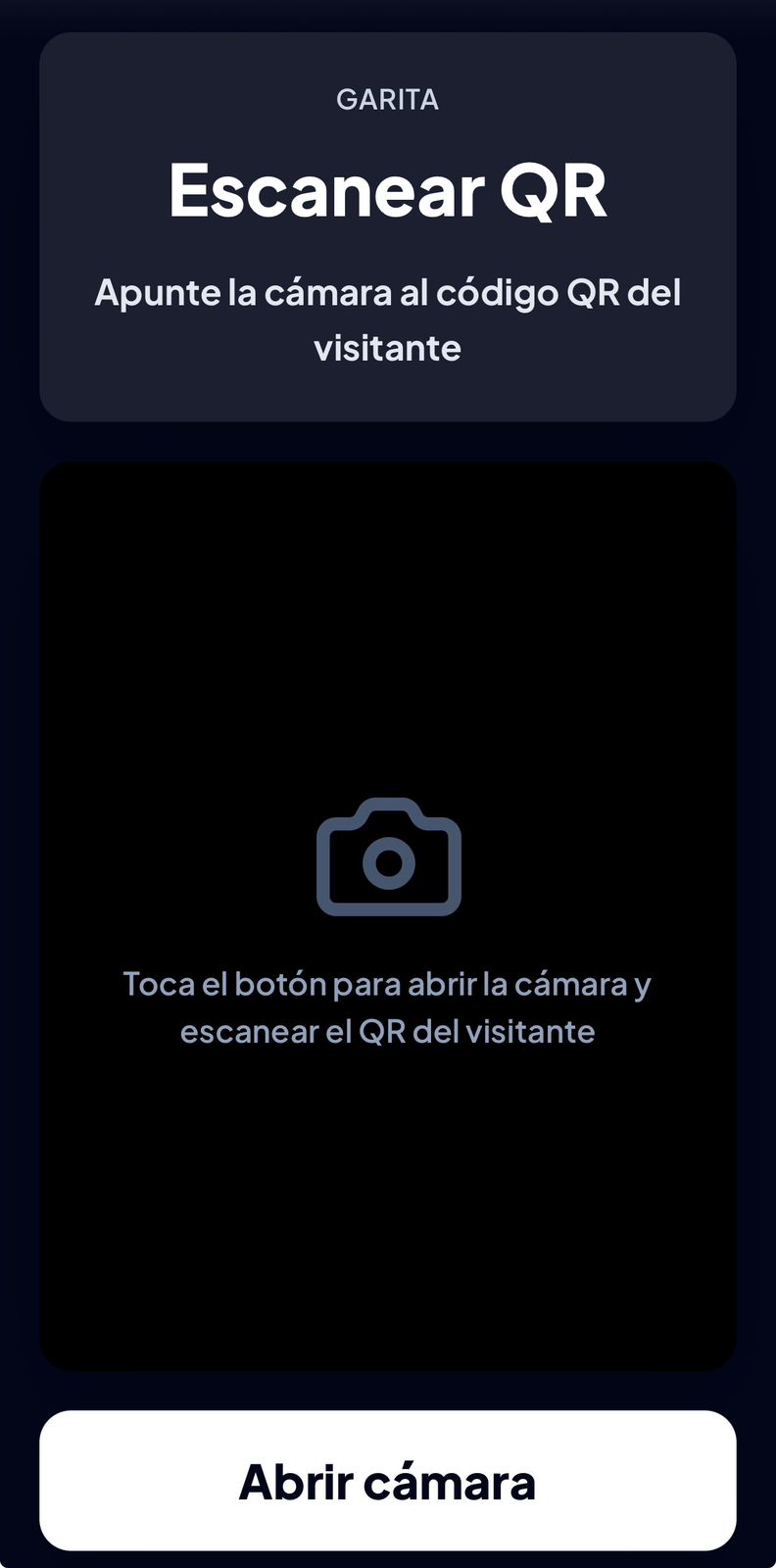 Validacion en garita